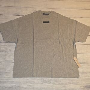Essentials Fear of God Oversized Cotton T-Shirt Heather Gray Size M NWT